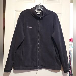 Columbia Women's Black Fleece Jacket Sz XL
